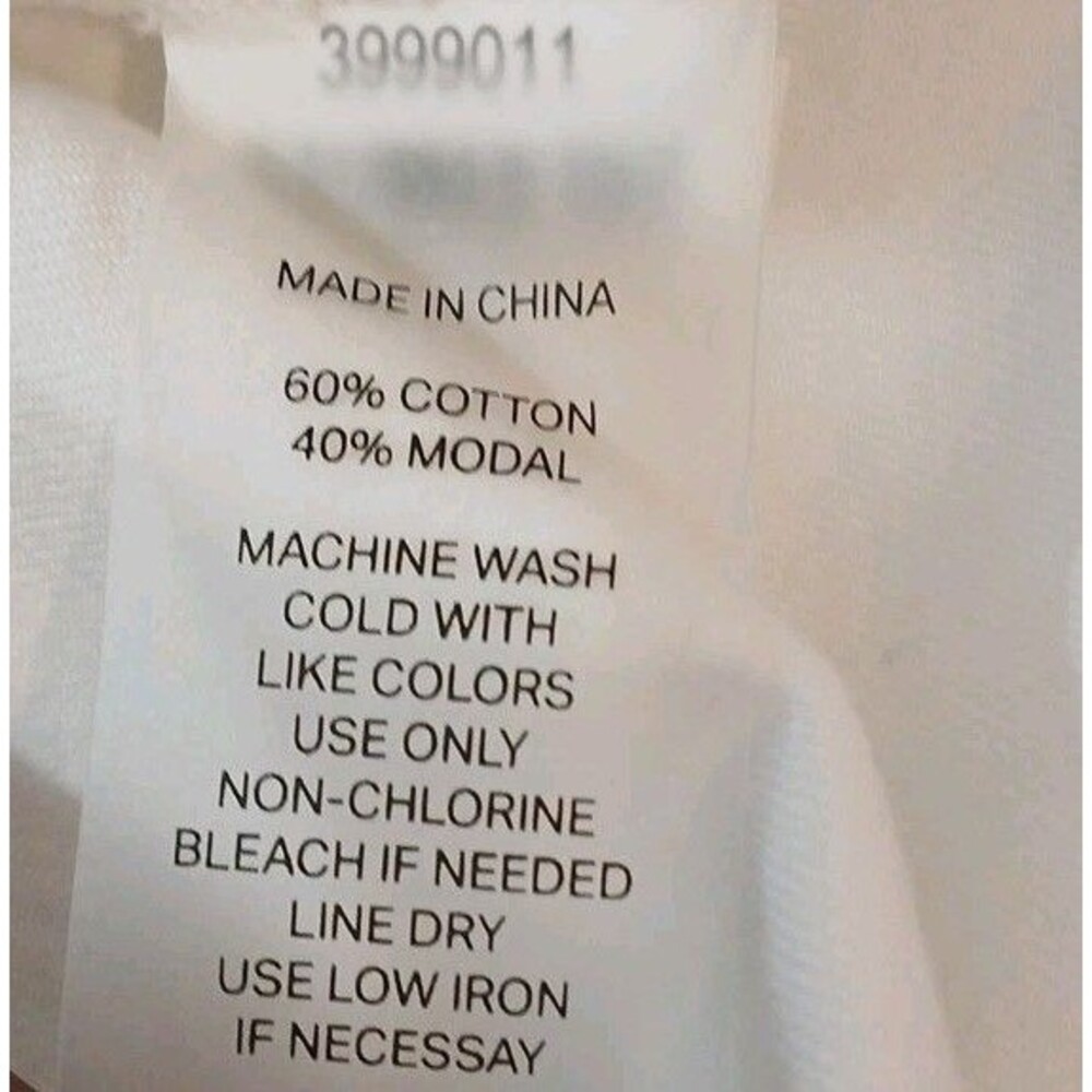 Court & Rowe Ivory Long Sleeve Button-Up Shirt Cotton Modal Size 3X - Picture 9 of 10